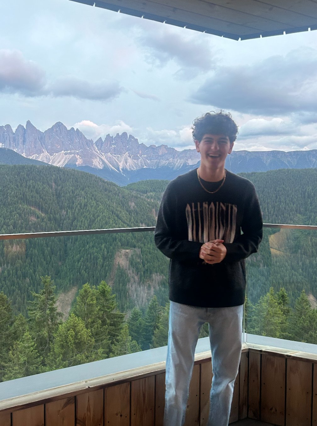 Joshua Kuker in the Dolomites